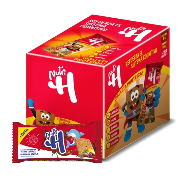 Galleta Nutri H con DHA y OMEGA 3 | 30 UNID