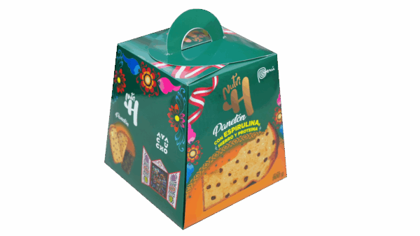 Panetón con chispas de chocolate